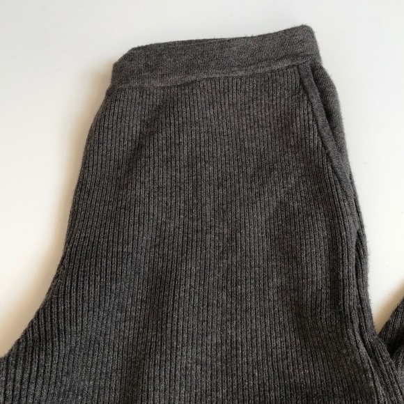 Zara Knit GREY SWEATPANTS SKINNY SIZE M - Picture 2 of 5